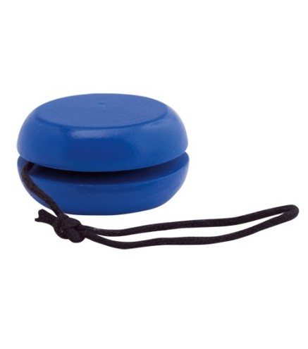 YOYO DE MADERA AZUL