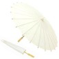 PARASOL PAPEL BAMBÚ MARFIL
