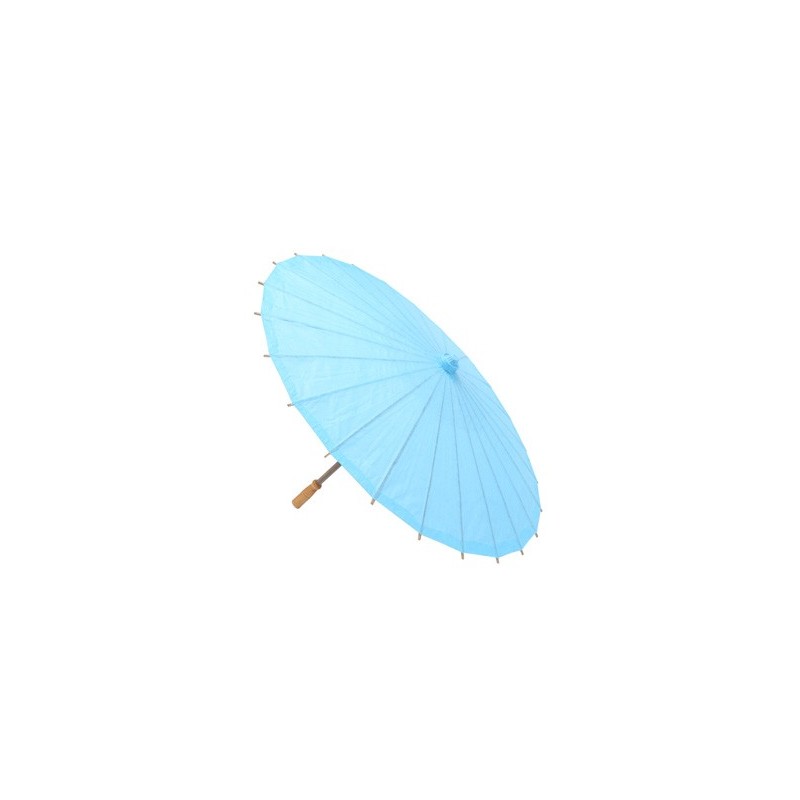 PARASOL PAPEL BAMBÚ AZUL PARASOL PAPEL BAMBÚ AZUL