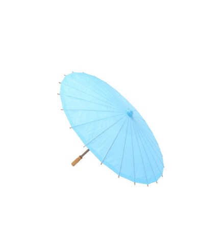 PARASOL PAPEL BAMBÚ AZUL