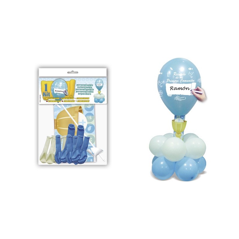 DECO KIT CENTRO "COMUNIÓN" AZUL DECO KIT CENTRO "COMUNIÓN" AZUL