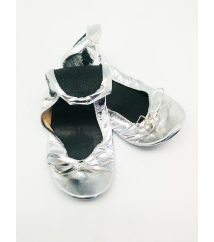 BAILARINAS BODAS EN BOLSA DE REGALO S-PLATA