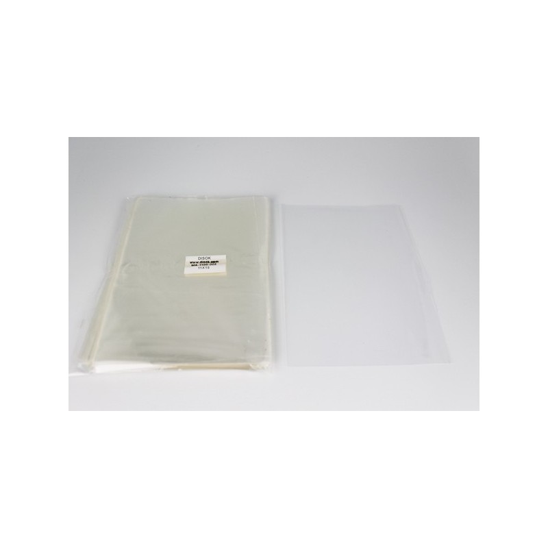 LOTE 100 BOLSAS CELOFAN 11 X 15 CM