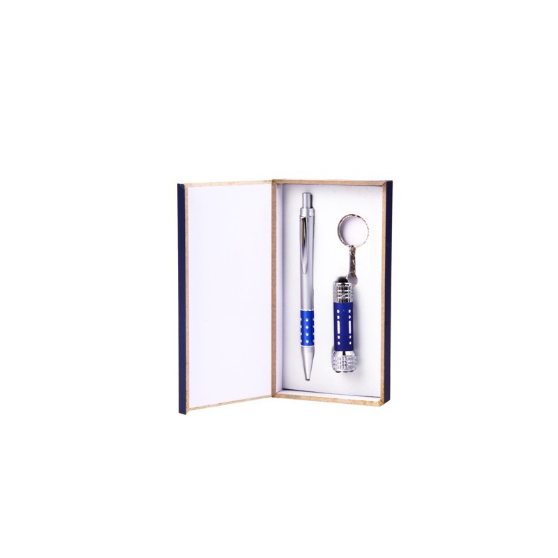 SET BOLIGRAFO + LLAVERO LINTERNA EN CAJA SET BOLIGRAFO + LLAVERO LINTERNA EN CAJA
