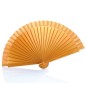 ABANICO DE MADERA LISO ORO ABANICO DE MADERA LISO ORO