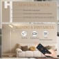Lámpara de Pie LED Regulable 42W con Control Remoto y Táctil Temperatura de Color y Brillo Ajustable Blanco