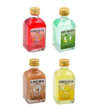 CAJA DE 24 LICORES ADONIS 50 ML. SURTIDO