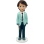 FIGURA CERÁMICA COMUNIÓN ROSARIO NIÑO