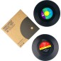 SET 2 POSAVASOS VINILO EN CAJA KRAFT SET 2 POSAVASOS VINILO EN CAJA KRAFT