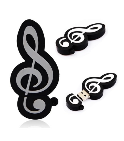 MEMORIA USB NOTA MUSICAL 4GB