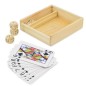 SET DE MADERA BARAJA Y DADOS SET DE MADERA BARAJA Y DADOS