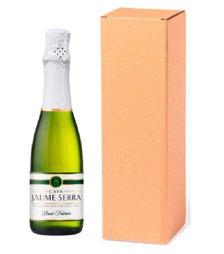 CAJA 15 BOTELLAS DE CAVA JAUME SERRA + CAJA KRAFT