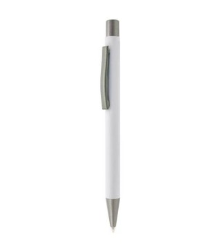 BOLÍGRAFO METÁLICO BASIL BLANCO