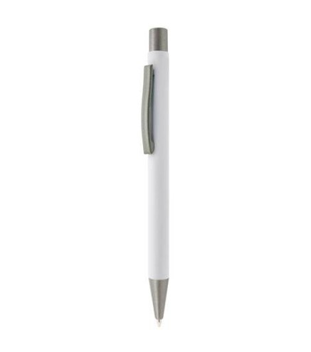 BOLÍGRAFO METÁLICO BASIL BLANCO