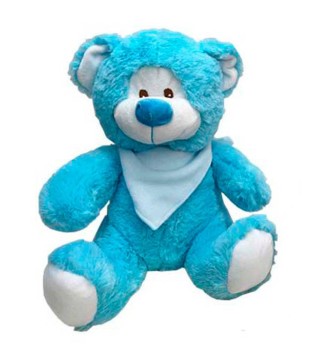 OSO PELUCHE PAÑUELO AZUL