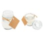 VELA AROMÁTICA EN TARRO DE CRISTAL BLANCO VELA AROMÁTICA EN TARRO DE CRISTAL BLANCO