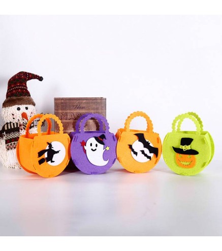 BOLSA FIELTRO PARA CARAMELOS HALLOWEEN