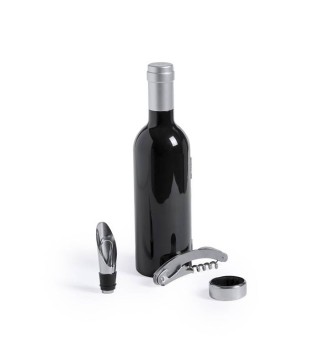 SET BOTELLA VINO 3 PIEZAS (SIN ETIQUETA)
