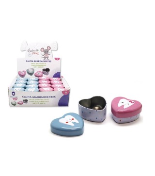 EXPOSITOR 32 CAJAS METAL DIENTES RATONCITO PÉREZ