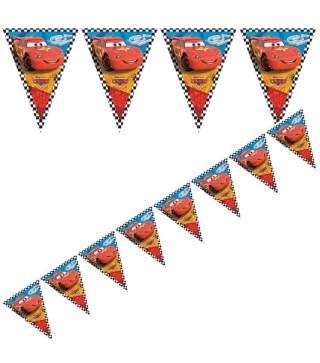 PACK  4 +1 (regalo)  DECORACIÓN CUMPLEAÑOS DISNEY CARS