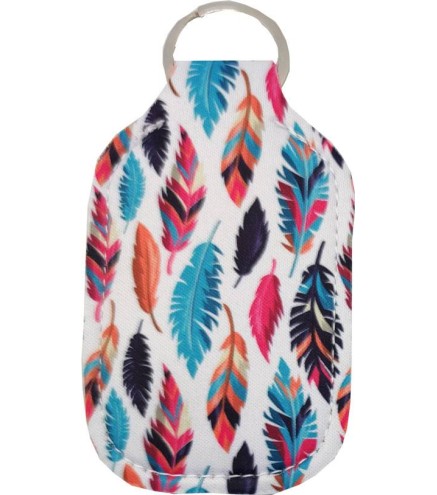 LLAVERO PARA GEL "PLUMAS"