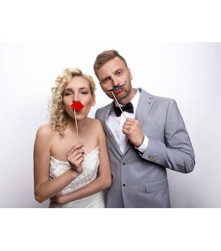 PACK DE 6 LABIOS ROJOS