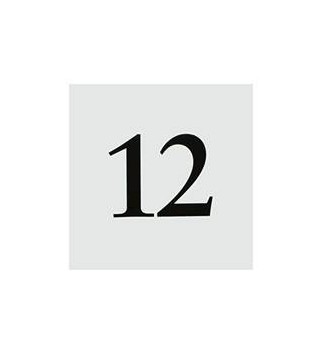 NÚMERO DE MESA CUADRADOS.