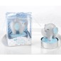 VELA BAUTIZO ELEFANTE AZUL EN CAJA REGALO VELA BAUTIZO ELEFANTE AZUL EN CAJA REGALO
