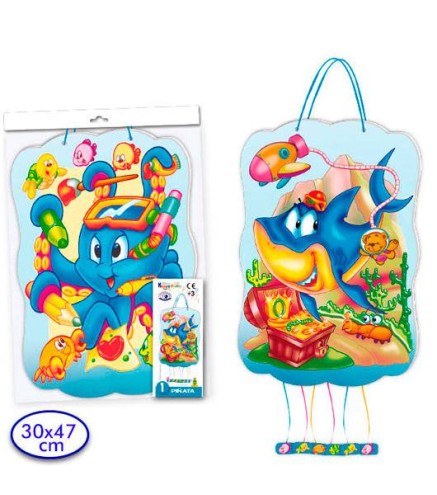 PIÑATA ANIMALES MARINOS