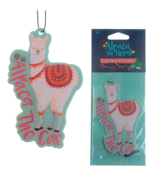 AMBIENTADORES PARA COCHE LLAMA