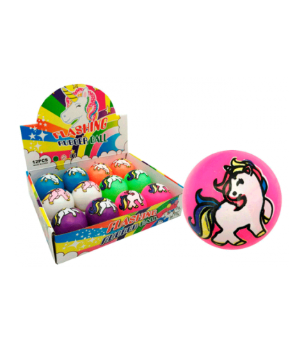 OFERTA! LOTE DE 500 PELOTA UNICORNIO LUCES