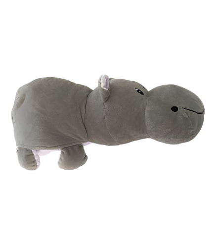 PELUCHE REVERSIBLE 2 EN 1 "UNI-HIPO" - 43 CM
