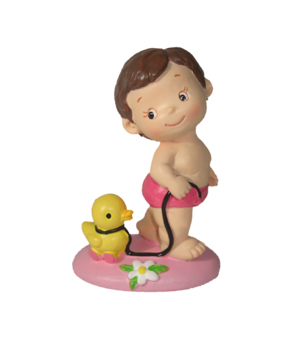 FIGURA PASTEL NIÑA "PATITO"