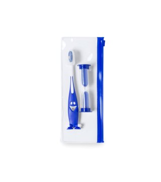 SET CEPILLO DE DIENTES Y RELOJ DE ARENA EN ESTUCHE