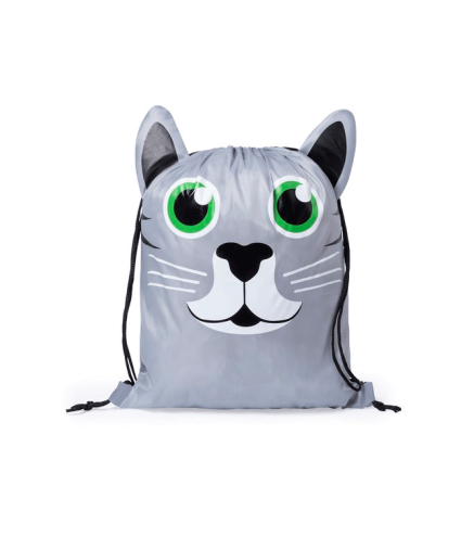 MOCHILA POLIESTER GATO