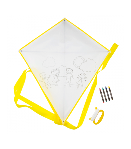 COMETA PARA COLOREAR AMARILLO