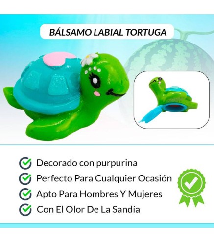 OFERTA! LOTE DE 500 BÁLSAMO LABIAL TORTUGA PURPURINA