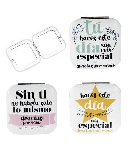 ESPEJO "GRACIAS POR VENIR"