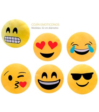 COJÍN EMOTICONOS