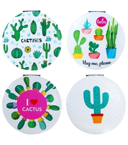 OFERTA! LOTE DE 500 ESPEJO "CACTUS" REDONDO