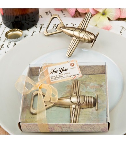 ABREBOTELLAS "BON VOYAGE" EN CAJA REGALO