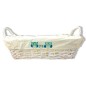 CESTA RECTANGULAR MIMBRE BLANCA BUHO AZUL CESTA RECTANGULAR MIMBRE BLANCA BUHO AZUL