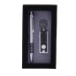 SET BOLIGRAFO + LLAVERO LINTERNA LED ESTUCHE NEGRO SET BOLIGRAFO + LLAVERO LINTERNA LED ESTUCHE NEGRO