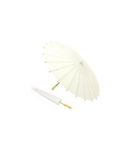 PARASOL PAPEL BAMBÚ MARFIL