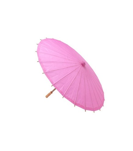 PARASOL PAPEL BAMBÚ ROSA