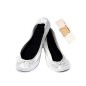 BAILARINAS BODAS EN BOLSA DE REGALO M-PLATA BAILARINAS BODAS EN BOLSA DE REGALO M-PLATA