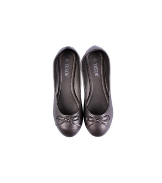 BAILARINAS MANOLETINAS "WEDDING" TALLA-M BRONCE