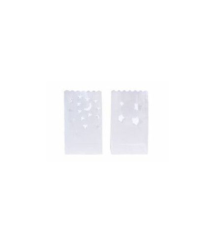 BOLSA PAPEL DECORACIÓN PARA VELAS "ESTRELLAS" (UD)
