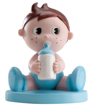 FIGURA DE PASTEL BAUTIZO BIBERON