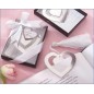 ELEGANTE PUNTO DE LIBRO CORAZON EN CAJITA CON LAZO ELEGANTE PUNTO DE LIBRO CORAZON EN CAJITA CON LAZO